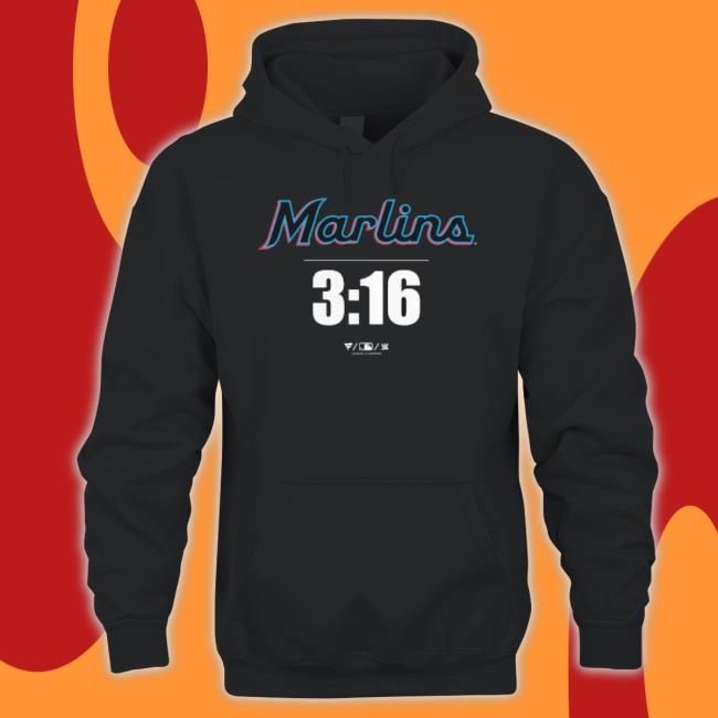 Miami Marlins Branded 3 16 shirt Miami Marlins Branded 3 16 shirt