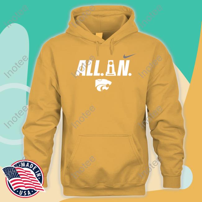 David N'Guessan Wearing All In KStateMBB Shirt David N'Guessan Wearing All In KStateMBB Shirt