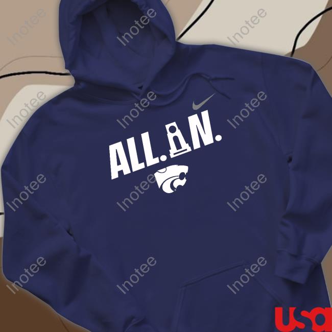 David N'Guessan Wearing All In KStateMBB Shirt David N'Guessan Wearing All In KStateMBB Shirt