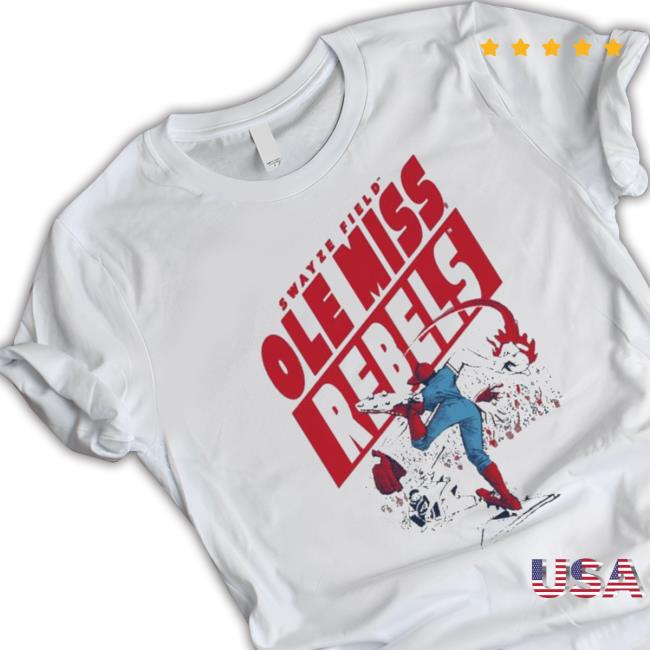 Ole Miss Rebels At The Mound Pocket T- shirt Ole Miss Rebels At The Mound Pocket T- shirt