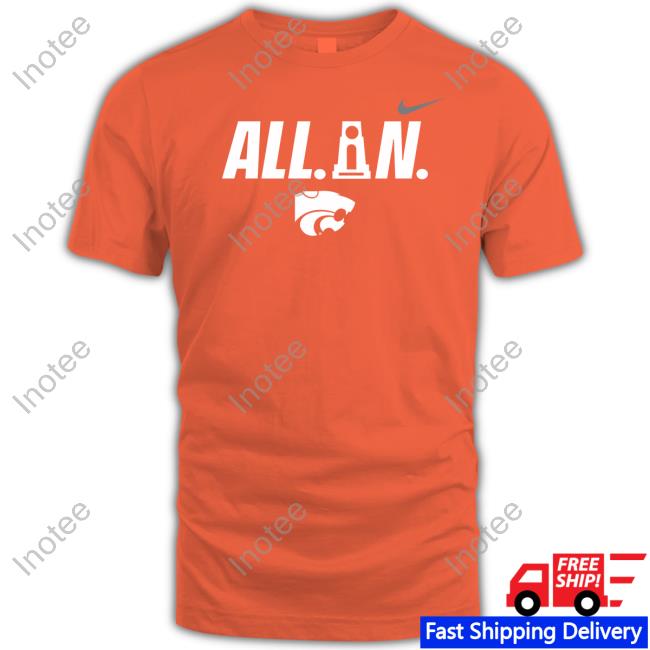 David N'Guessan Wearing All In KStateMBB Shirt David N'Guessan Wearing All In KStateMBB Shirt