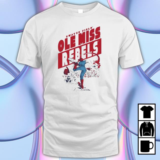 Ole Miss Rebels At The Mound Pocket T- shirt Ole Miss Rebels At The Mound Pocket T- shirt