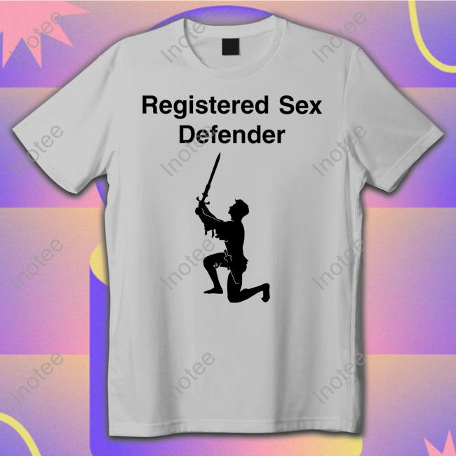 Drip Drip Registered Sex Defender Shirt Drip Drip Registered Sex Defender Shirt