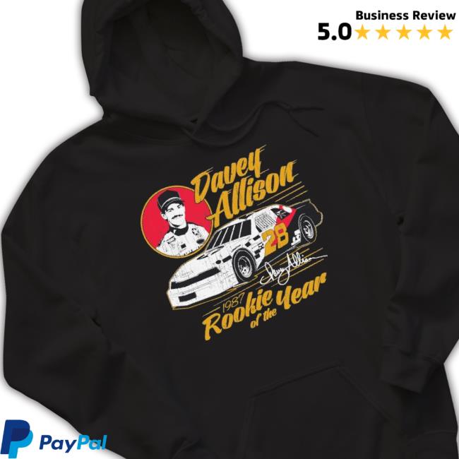 Davey Allison Fanatics Branded Rookie Of The Year 1987 Shirt Davey Allison Fanatics Branded Rookie Of The Year 1987 Shirt