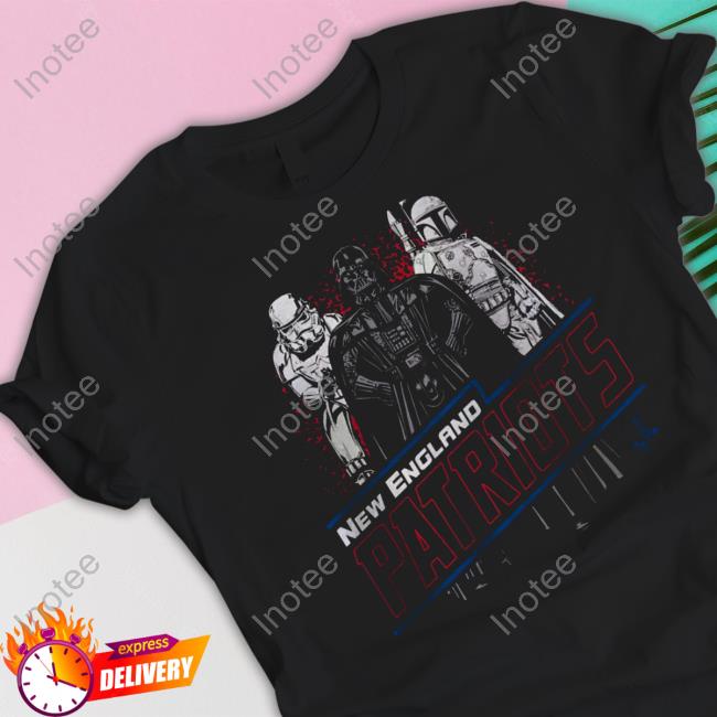 NFL store new england Patriots junk food Star wars shirt, hoodie