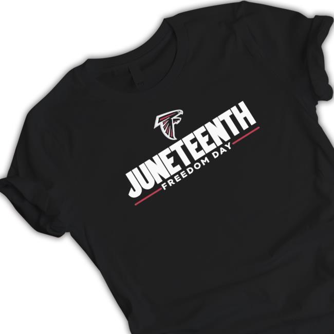 Official Juneteenth Freedom Day Atlanta Falcons shirt Official Juneteenth Freedom Day Atlanta Falcons shirt
