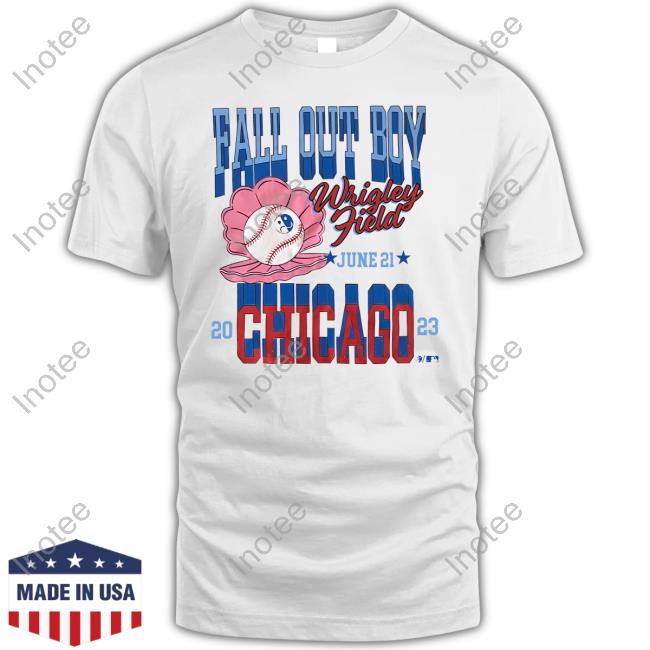 Official Fall Out Boy Wrigley Field Chicago So Much For Stardust Shirt -  Inotee