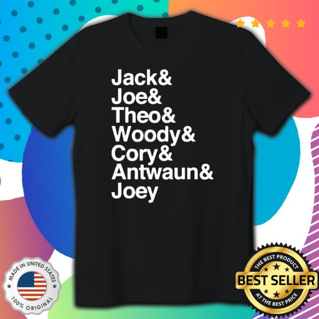 Vulfpeck Merch Jack Joe Theo Woody Cory Antwaun Joey shirt, hoodie, tank top, sweater and long sleeve t-shirt Vulfpeck Merch Jack Joe Theo Woody Cory Antwaun Joey shirt, hoodie, tank top, sweater and long sleeve t-shirt