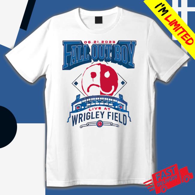 Fall Out Boy Band, Wrigley Field Tour T-shirt - Ink In Action