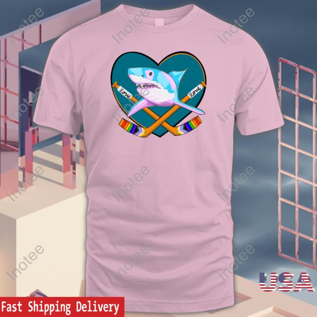 Sharksproshop Store San Jose Sharks Pride Night Logo Hoodie Sharksproshop Store San Jose Sharks Pride Night Logo Hoodie