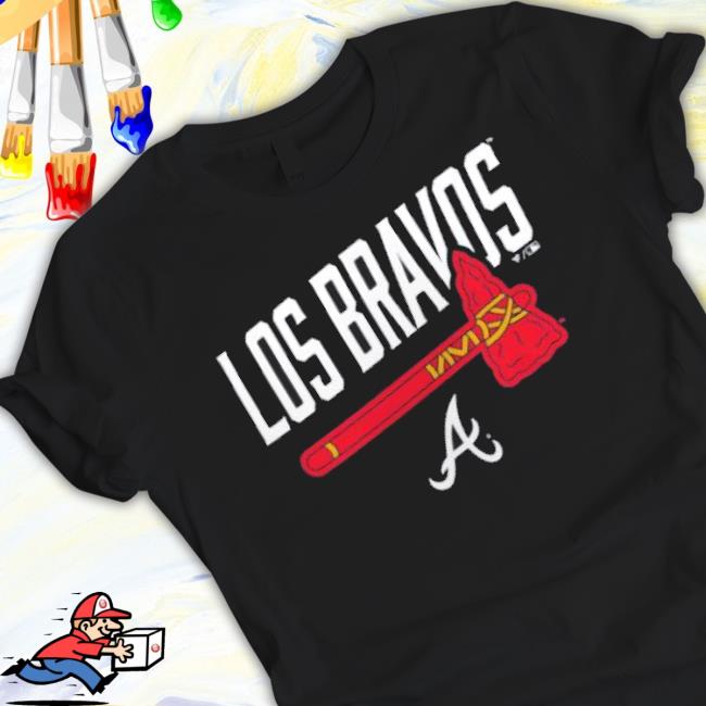 Atlanta Braves long ball Los Bravos 2023 shirt, hoodie, sweater and long  sleeve