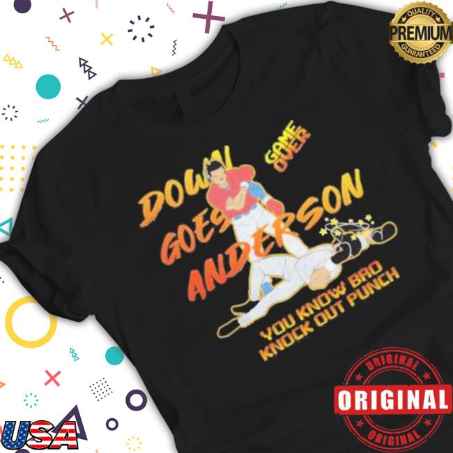 Official José Ramírez Down Goes Anderson Hoodie Sweatshirt Official José Ramírez Down Goes Anderson Hoodie Sweatshirt