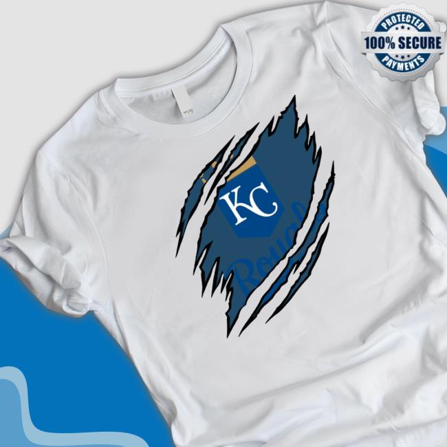 None, Tops, Bleach Dyed Kansas City Royals Womens Shirt Size Large