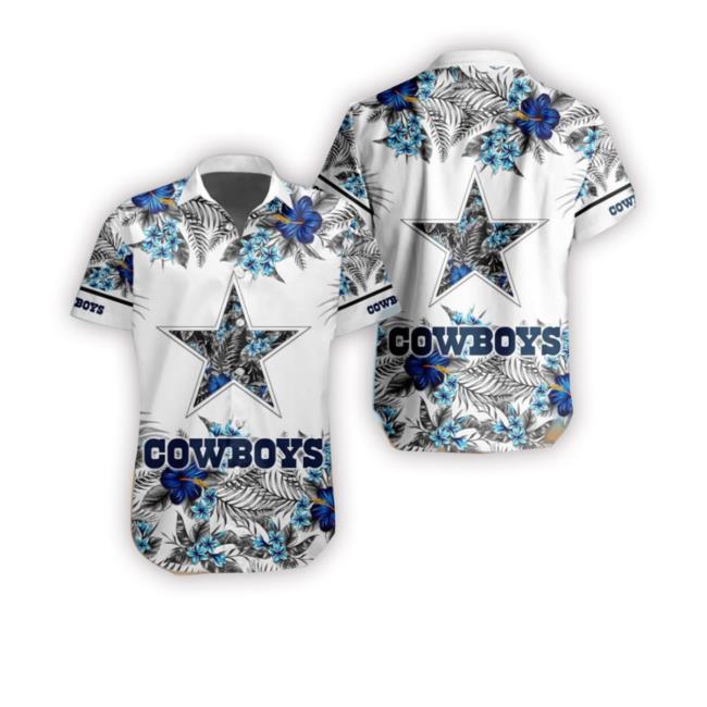 Dallas Cowboys Tropical Pattern Trendy Hawaiian Shirt Perfect