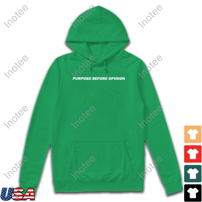 Jalen Hurts Wearing Purpose Before Opinion Hooded Sweatshirt Jalen Hurts Wearing Purpose Before Opinion Hooded Sweatshirt