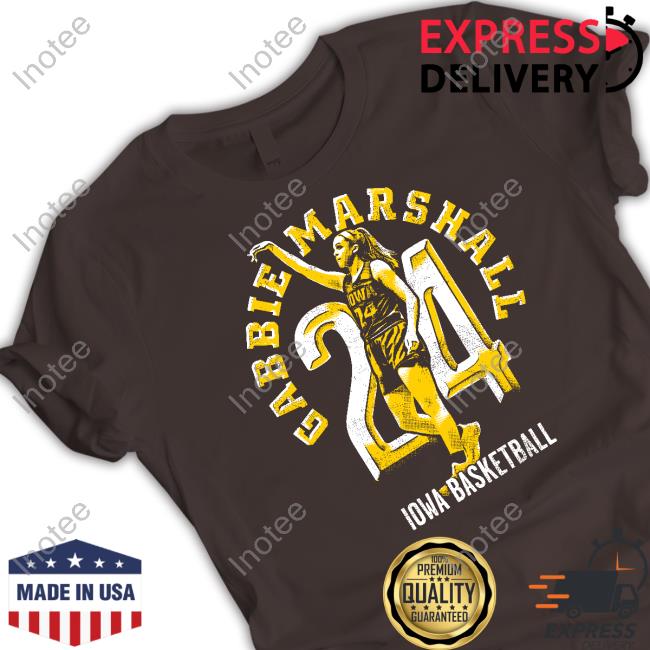 The Iowa Nil Merch Gabbie Marshall 24 Iowa Basketball Hooded Sweatshirt The Iowa Nil Merch Gabbie Marshall 24 Iowa Basketball Hooded Sweatshirt