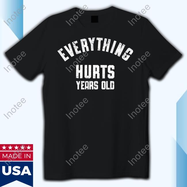 0Xstoek Everything Hurts Years Old Sweatshirt 0Xstoek Everything Hurts Years Old Sweatshirt