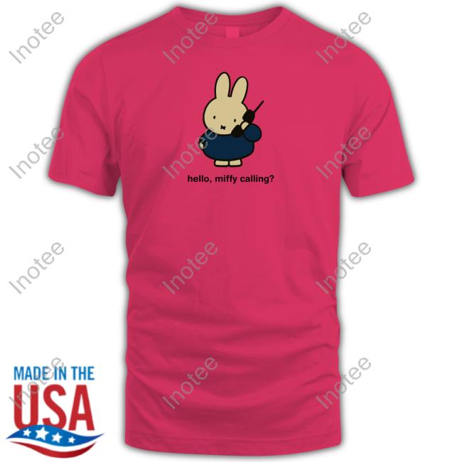 Thunderegg Store Miffy X Daisy Street Hello Miffy Calling Sweatshirt Thunderegg Store Miffy X Daisy Street Hello Miffy Calling Sweatshirt