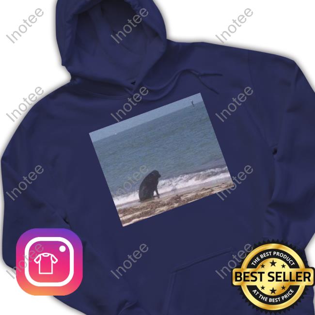 The Silliest T-Shirt Company Sad Dog At The Beach Long Sleeve The Silliest T-Shirt Company Sad Dog At The Beach Long Sleeve