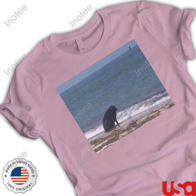 The Silliest T-Shirt Company Sad Dog At The Beach Long Sleeve The Silliest T-Shirt Company Sad Dog At The Beach Long Sleeve