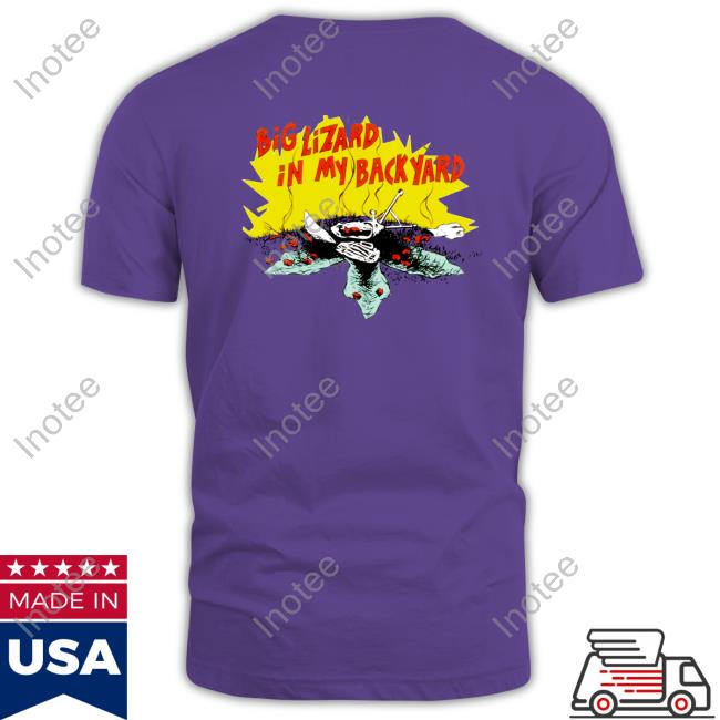 Libby Emmons The Dead Milkmen Big Lizard In My Backyard Shirts Libby Emmons The Dead Milkmen Big Lizard In My Backyard Shirts