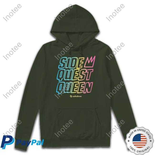 Rich Pink Side Quest Queen Shirt Rich Pink Side Quest Queen Shirt