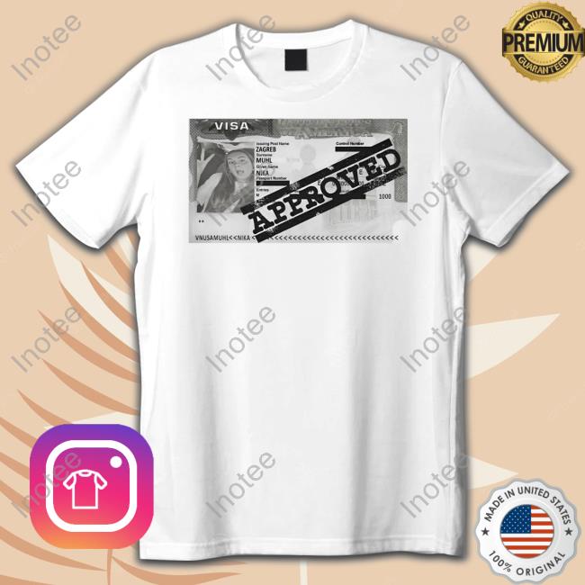 Nika Mühl Wearing Approved Visa Zagreb Muhl Long Sleeve Nika Mühl Wearing Approved Visa Zagreb Muhl Long Sleeve