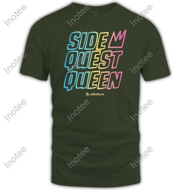 Rich Pink Side Quest Queen Shirt Rich Pink Side Quest Queen Shirt
