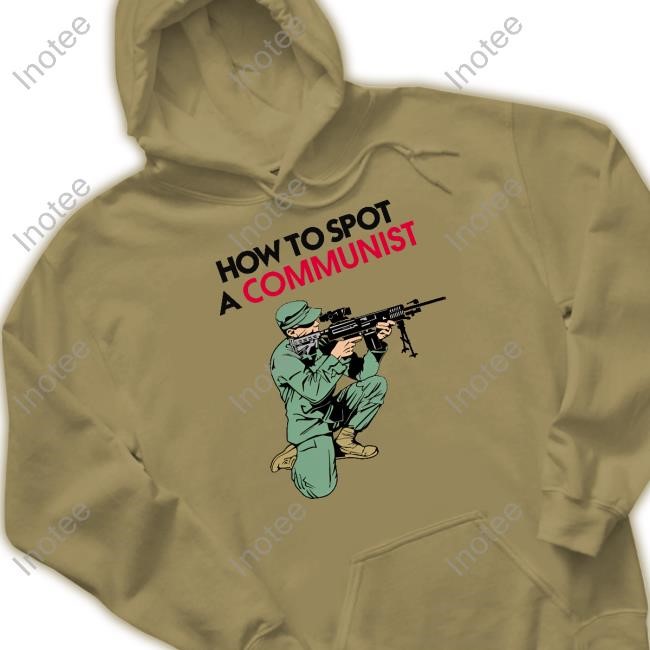 Matt Maddock Wearing How To Spot A Communist Long Sleeve T Shirt Matt Maddock Wearing How To Spot A Communist Long Sleeve T Shirt