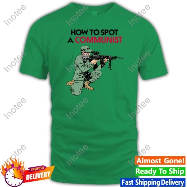 Matt Maddock Wearing How To Spot A Communist Long Sleeve T Shirt Matt Maddock Wearing How To Spot A Communist Long Sleeve T Shirt