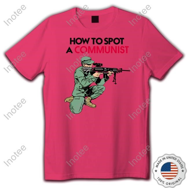 Matt Maddock Wearing How To Spot A Communist Long Sleeve T Shirt Matt Maddock Wearing How To Spot A Communist Long Sleeve T Shirt