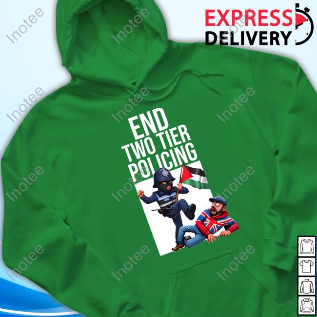 Danny Roscoe End Two Tier Policing Shirt Danny Roscoe End Two Tier Policing Shirt