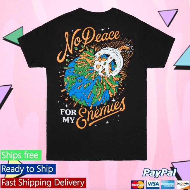 Stray From The Path Merch No Peace Shirts