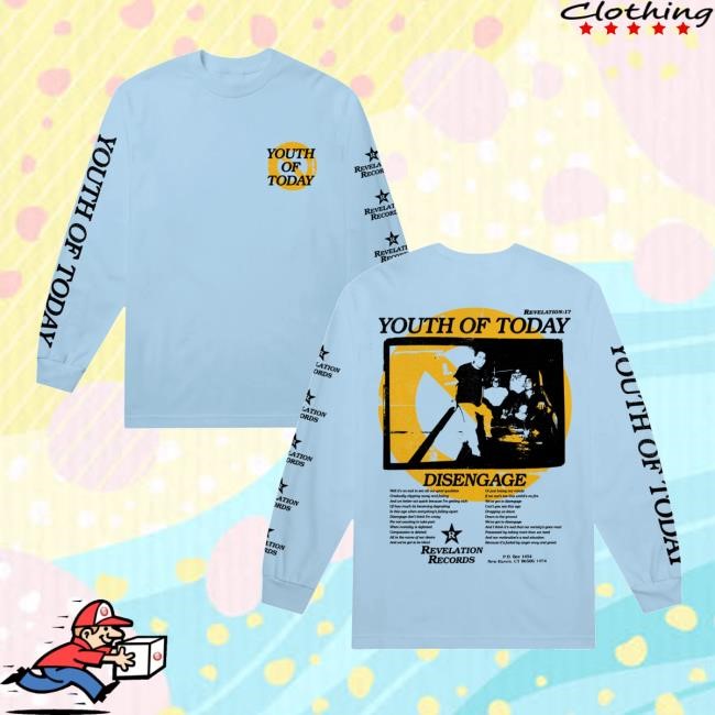 Merchnow Merch Store Shop Youth Of Today Disengage Hoodie Sweatshirt Merchnow Merch Store Shop Youth Of Today Disengage Hoodie Sweatshirt