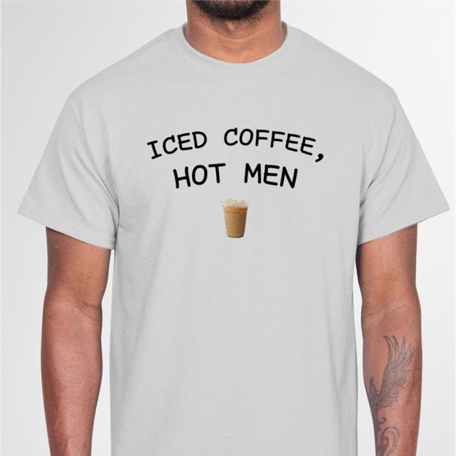 Iced Coffee Hot Men T Shirt Austin Yeahabsolutelyy