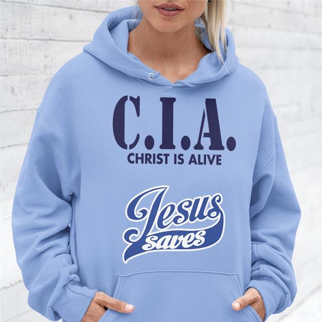 Cia Christ Is Alive Jesus Saves Tee Shirt