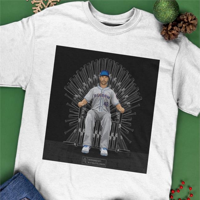 Athlete Logos The King Degrom Shirt The King Degrom Shirt Jacob deGrom New York Mets