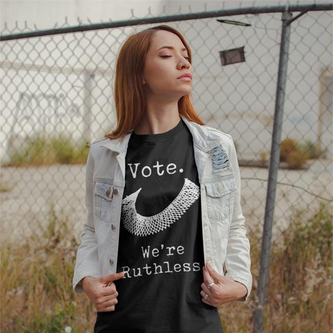 Aunt Crabby Calls Bullshit Vote We're Ruthless Long sleeve T Shirt