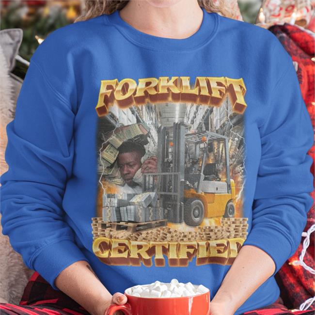 Forklift Certified Shirt Swag Stim Ulus Merch Swagstimulus.Com
