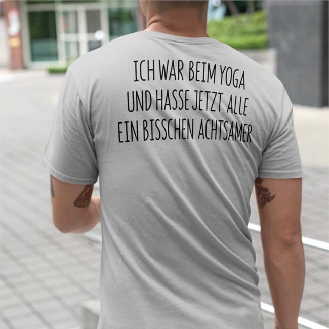 Himbeere Ich War Beim Yoga Und Hasse Jetzt Alle Ein Bisschen Achtsamer Shirts Luyoga Merch