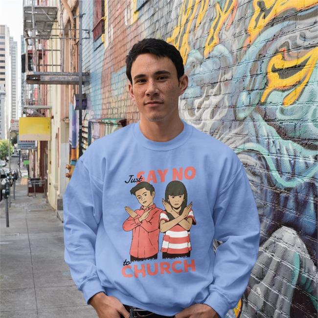 Slagcreative Just Say No To Church T Shirt