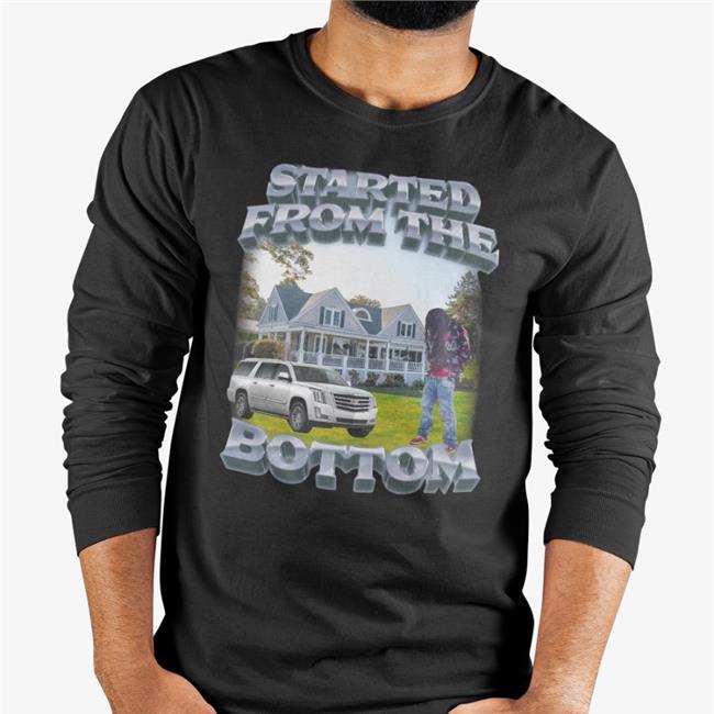 Started From The Bottom Shirt Swag Stim Ulus Merch Swagstimulus.Com