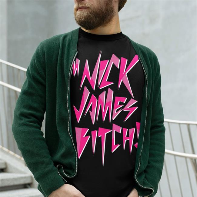 Nicki Mina Merch I'm Nick James Bitch Shirt Nickiminajofficial