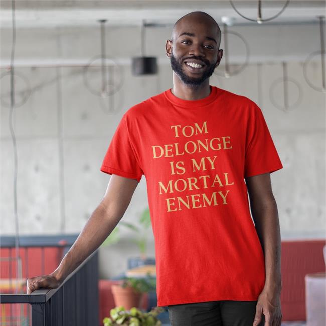 Tom Delonge Is My Mortal Enemy Long Sleeve Tee Shirt Mausoleumheart