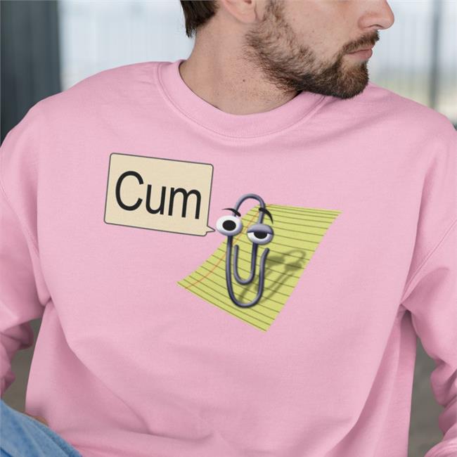 Cum Clippy Shirts