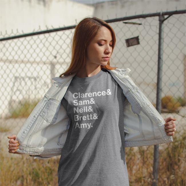 Clarence Sam Neil Brett Amy T Shirt