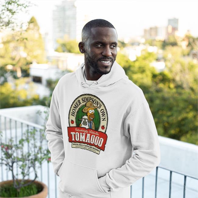 Homer Simpson's Own Refreshingly Addictive Tomacco Hoodie
