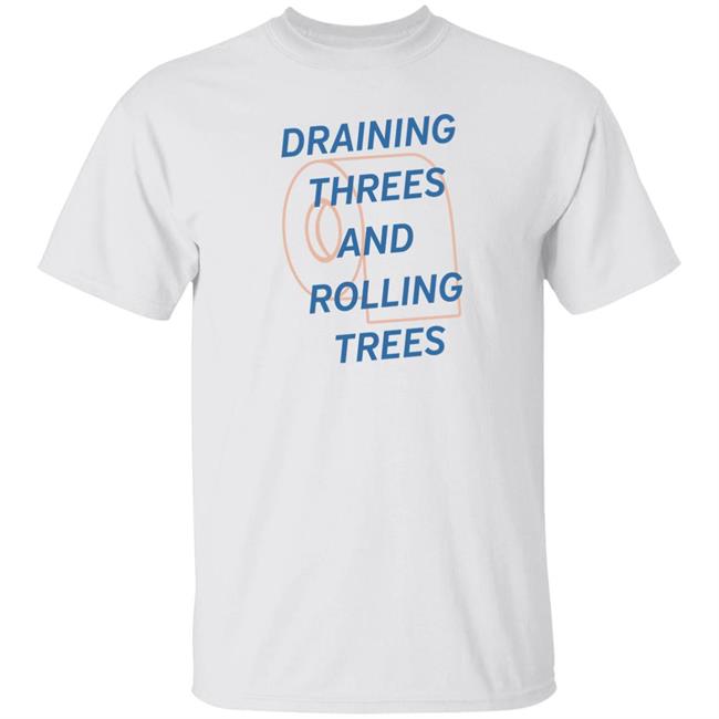The Draining Threes And Rolling Trees Shirt Scarlet And Gold Merch