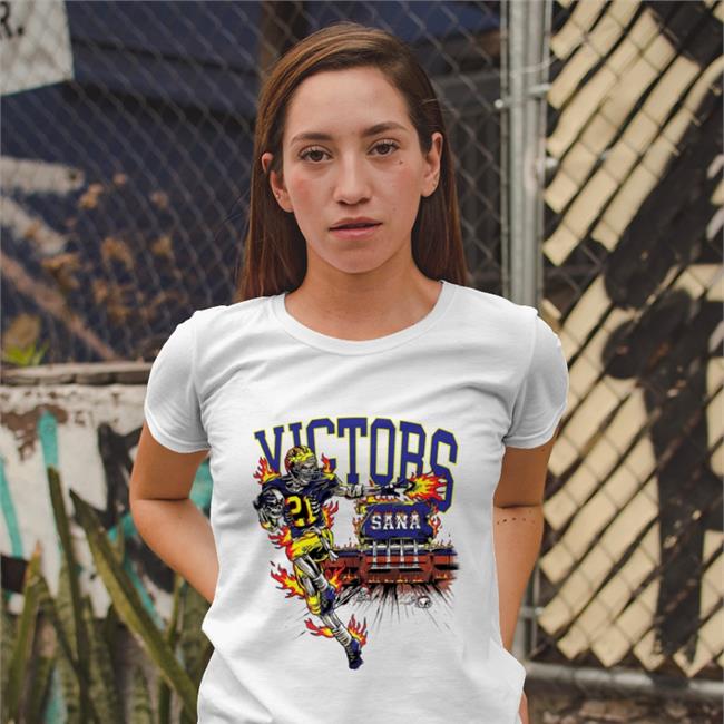 Sana Detroit Merch Victor Sana Shirt The Heisman Collection