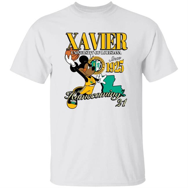 Mickey Mouse Xavier Homecoming 21 Shirt Scg2020 Merch